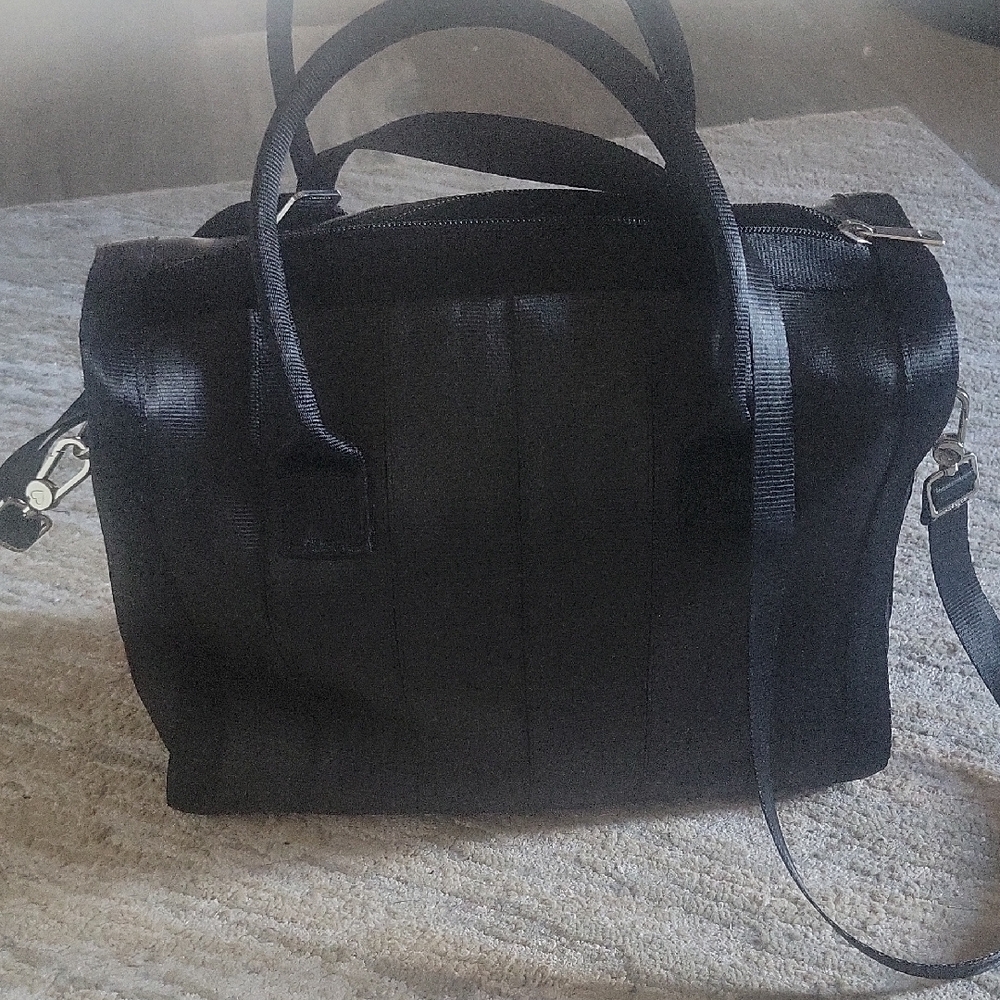 Harveys Seatbelt Black Handbag